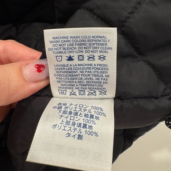 NWOT Black Land’s End XXL (50-52) Men's Waterproof synthetic-filled coat - Picture 11 of 16